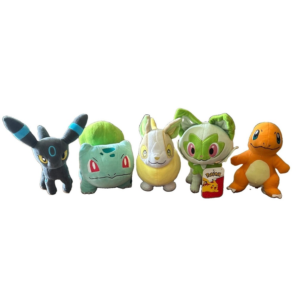 Pokémon Pokemon Bundle Lot of 5 Stuff Pokemon Plush Plushies Pocket Monsters